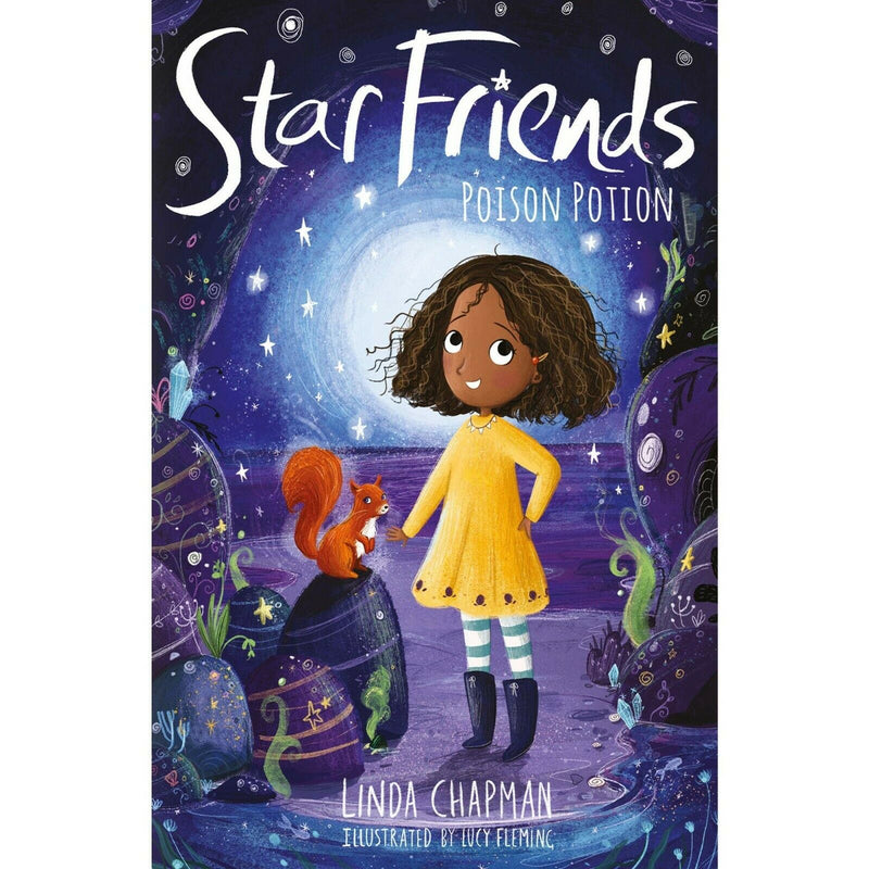 Star Friends Series 8 books collection set by Linda Chapman, featuring Mirror Magic, Wish Trap, and Secret Spell, published by Stripes Publishing.