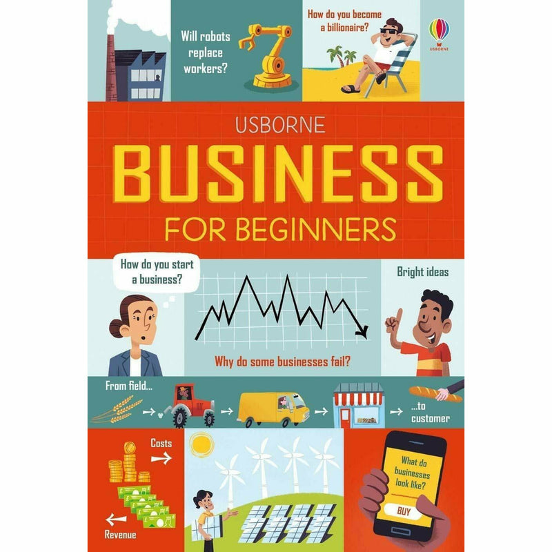 Usborne Big Subject for Beginners 5 Books Collection Box Set (Money, Economics, Business, Politics & Philosophy) - The Book Bundle