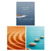 Coming to Our Senses By Jon Kabat-Zinn 3 Books Collection Set (Falling Awake, Mindfulness, Meditation ) - The Book Bundle