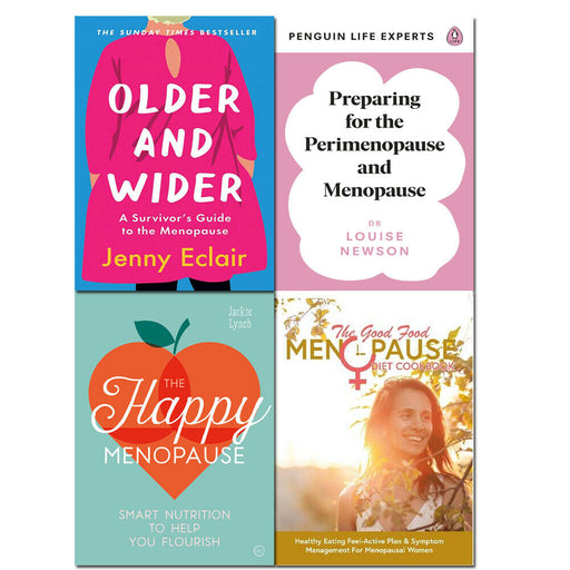 Perimenopause and Menopause, Older and Wider, Happy Menopause & Menopause 4 Books Set - The Book Bundle