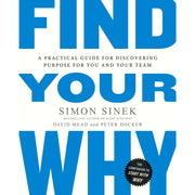 Set of four Simon Sinek leadership books including Infinite Game, Start With Why, Leaders Eat Last, and Find Your Why.
