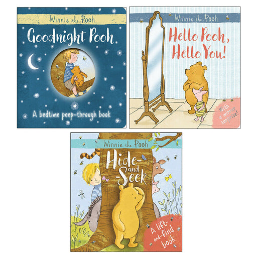 Winnie-the-Pooh Farshore 3 Books Collection Set (Hide Seek,Goodnight ,Pooh) NEW - The Book Bundle