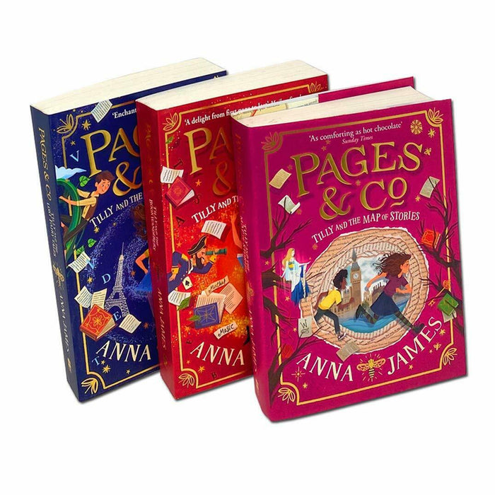 Anna James Pages & Co Collection 3 Books Set - The Book Bundle