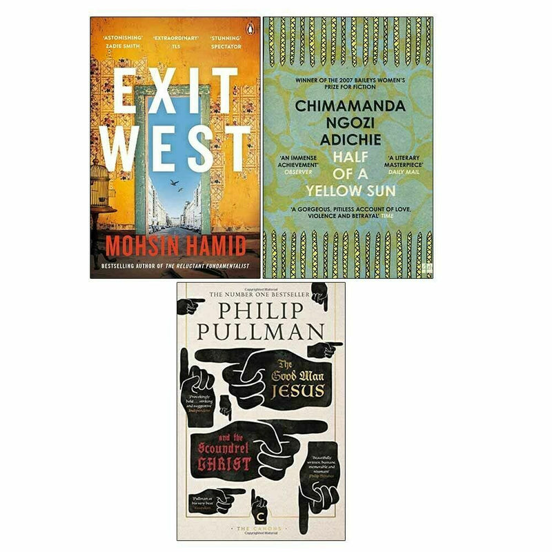 Exit West, Half of a Yellow Sun, The Good Man 3 Books Collection Set - The Book Bundle