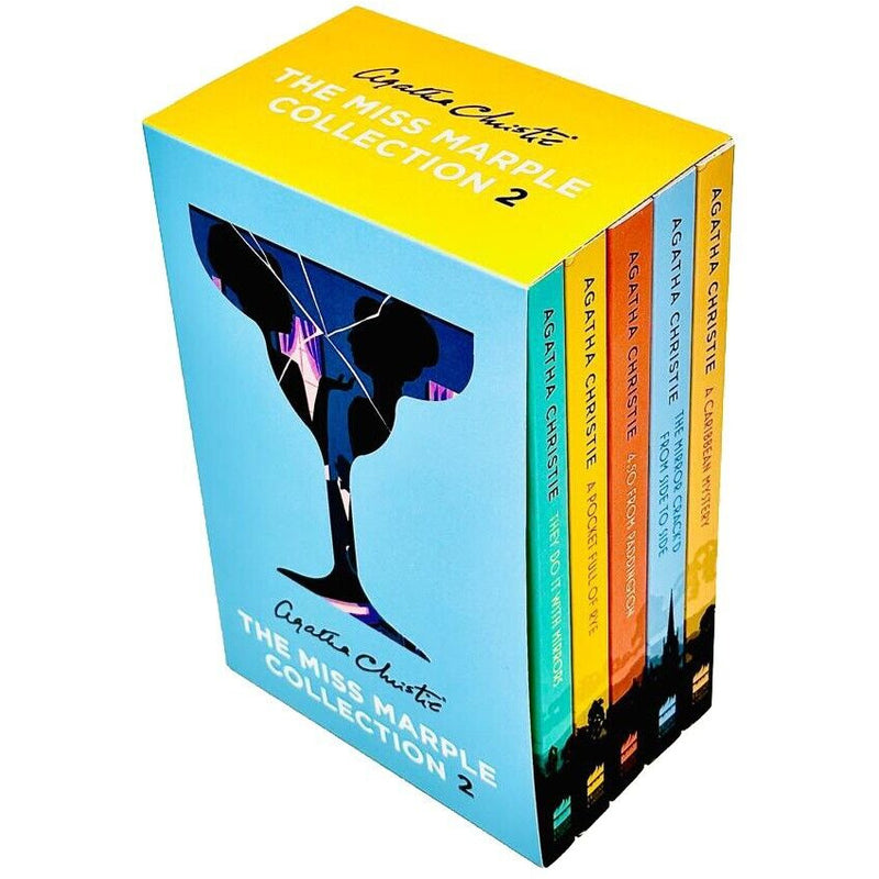 Miss Marple Mysteries Series Books 6 - 10 Collection Set by Agatha Christie - The Book Bundle