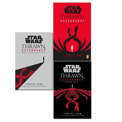 Star Wars Thrawn Ascendancy 1-3 Books Collection Set By Timothy Zahn (Chaos Rising, Greater Good, Lesser Evil) - The Book Bundle