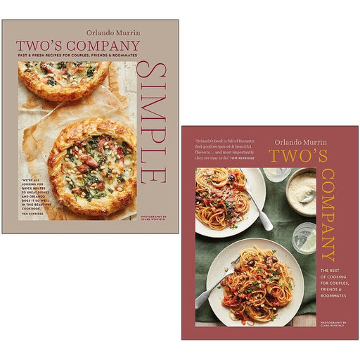Orlando Murrin Two's Company Recipes Couples 2 Books Collection Set - The Book Bundle