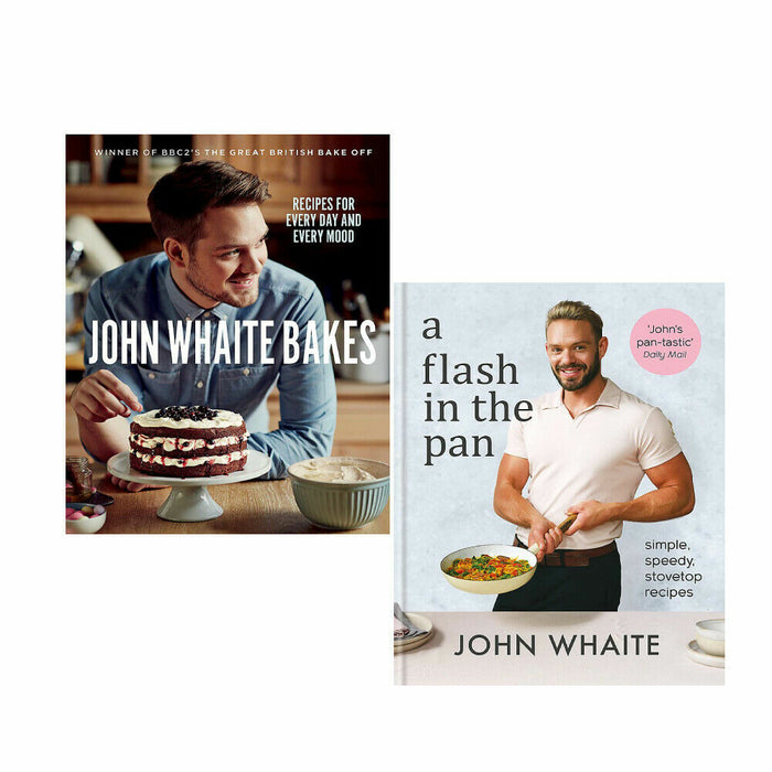 John Whaite 2 Books Collection Set (Recipes for Every Day,A Flash in the Pan) - The Book Bundle