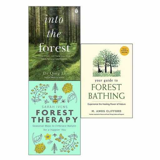 Into the Forest, Your Guide to Forest, Forest Therapy 3 Books Collection Set - The Book Bundle