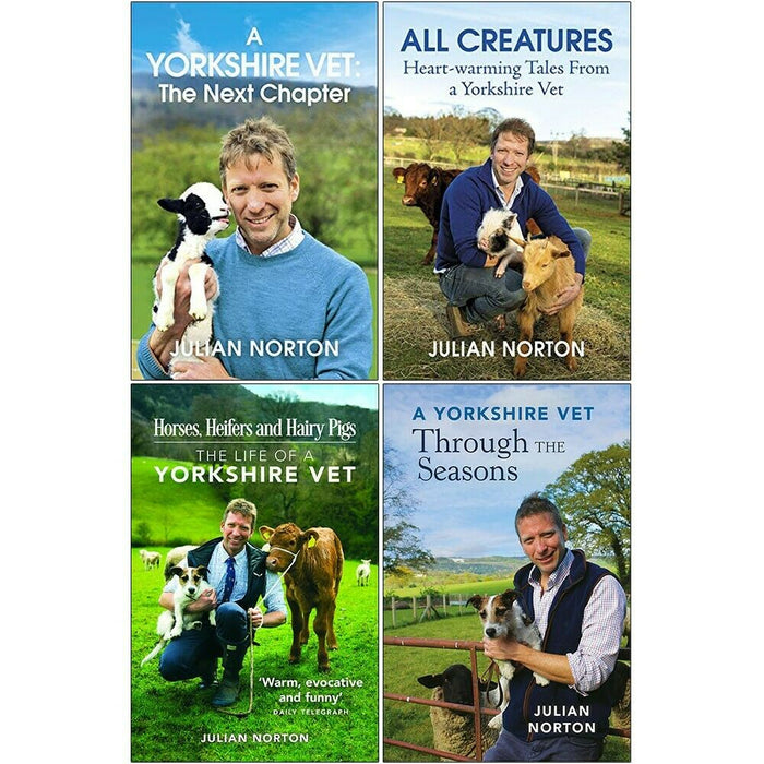 A Yorkshire Vet Series Collection 4 Books Set By Julian Norton - The Book Bundle