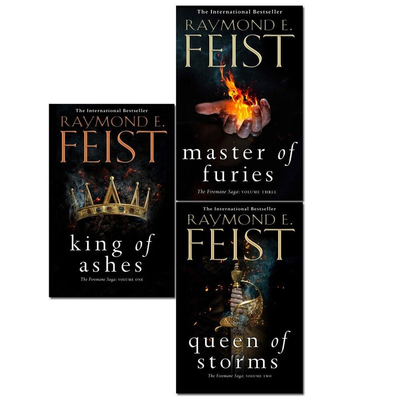 The Firemane Saga Series 3 Books Collection by Raymond E Feist (King of Ashes) - The Book Bundle