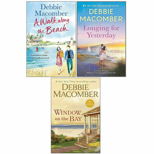 Debbie Macomber 3 Books Collection Set(A Walk Along,Longing,Window on the Bay) - The Book Bundle