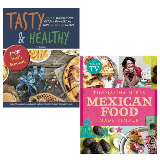 Mexican Food Made Simple Thomasina Miers, Tasty Healthy Iota 2 Books Set - The Book Bundle