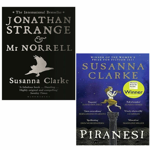 Susanna Clarke Collection 2 Books Set Piranesi, Jonathan Strange Mr Norrell - The Book Bundle