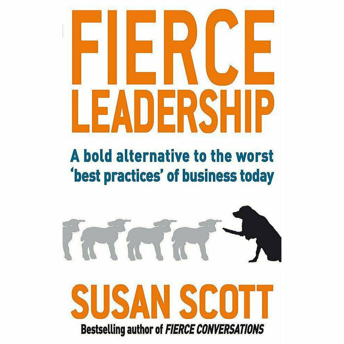 Susan Scott 2 Books Collection Set (Fierce Conversations & Fierce Leadership) - The Book Bundle