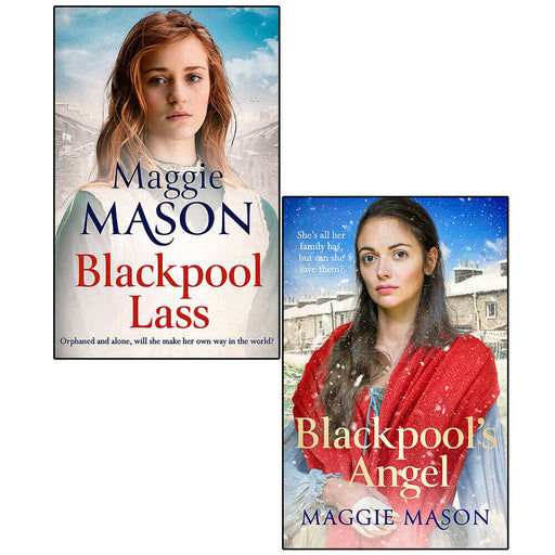 Maggie Mason 2 Books Collection Set (Blackpool Lass, Blackpool's Angel) PB NEW - The Book Bundle