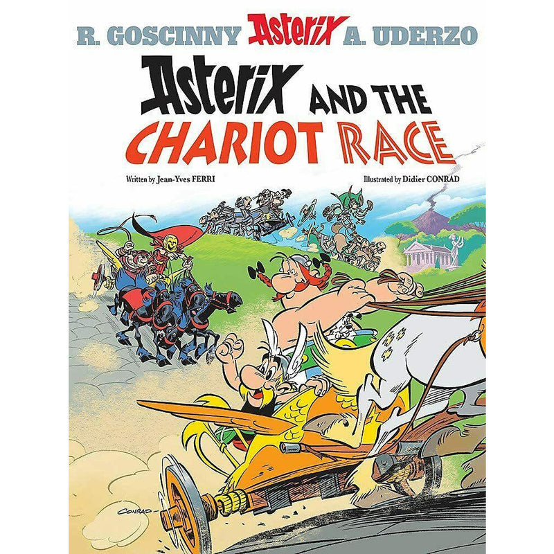 Asterix the Gaul Series 7 Collection 8 Books Set (31-38) (Asterix and the Actress, Class Act, The Falling Sky) - The Book Bundle