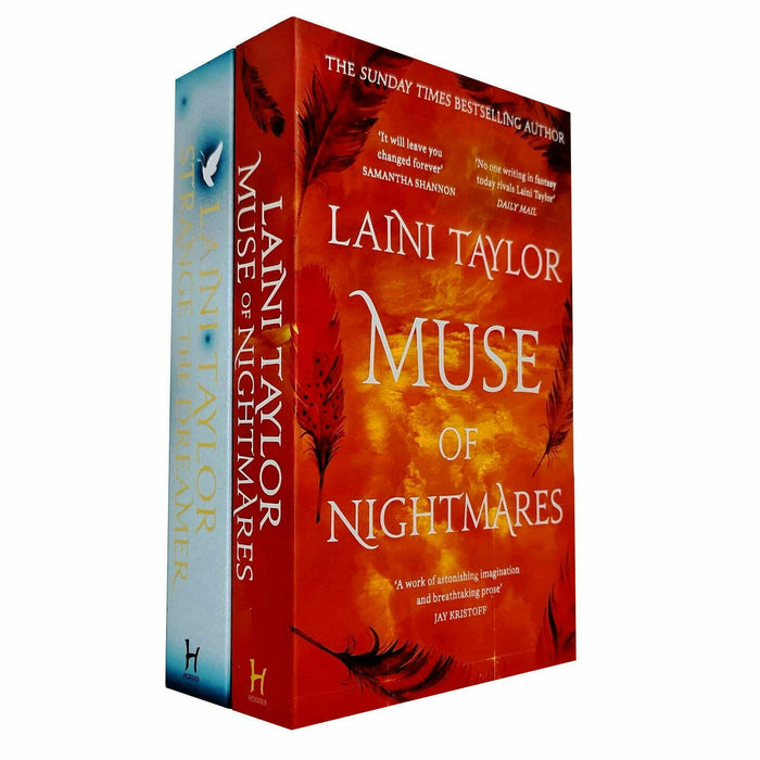 Laini Taylor Collection 2 Books Set (Strange The Dreamer, Muse of Nightmares) - The Book Bundle
