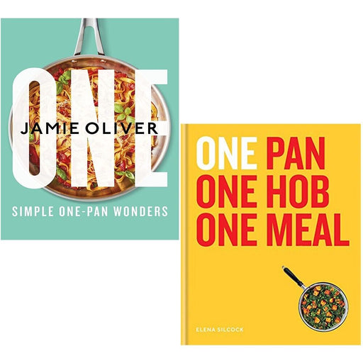 One Jamie Oliver,One Pan, One Hob,One Meal Elena Silcock 2 Books Set - The Book Bundle