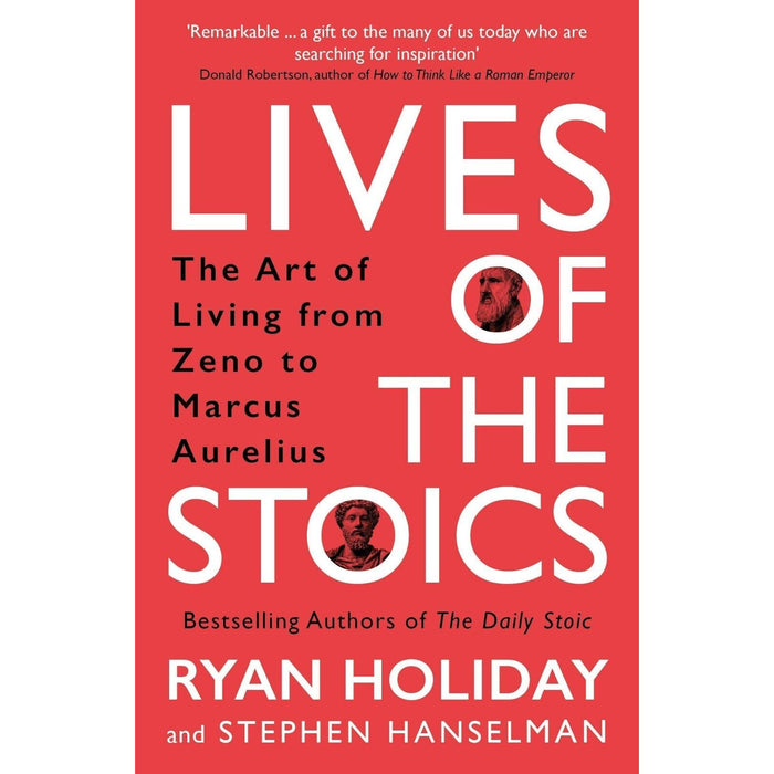 Ryan Holiday Collection 2 Books Set Daily Dad, Lives of the Stoics - The Book Bundle
