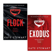 The Ravenhood Series 2 Books Collection Set by Kate Stewart (Flock, Exodus) - The Book Bundle