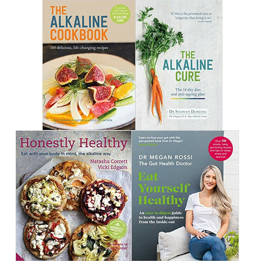 The Alkaline Cure,Cookbook,Honestly Healthy,Eat Yourself 4 Books Collection Set - The Book Bundle