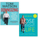 Tom Watson Collection 2 Books Set Downsizing, Lose Weight 4 Life - The Book Bundle