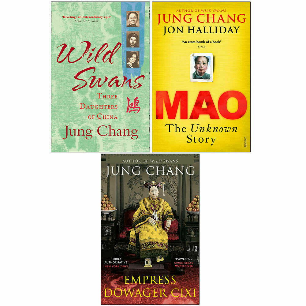 Set　Jung　Bundle　The　Chang　Mao,Empress　Book　Books　Dowager　Collection　(Wild　Swans,　Cixi)
