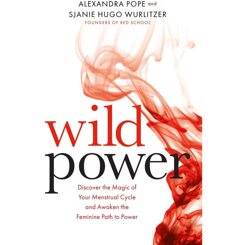 Wild Power and Wise Power book set by Alexandra Pope and Sjanie Hugo Wurlitzer, featuring two spiritual self-help books on personal growth.