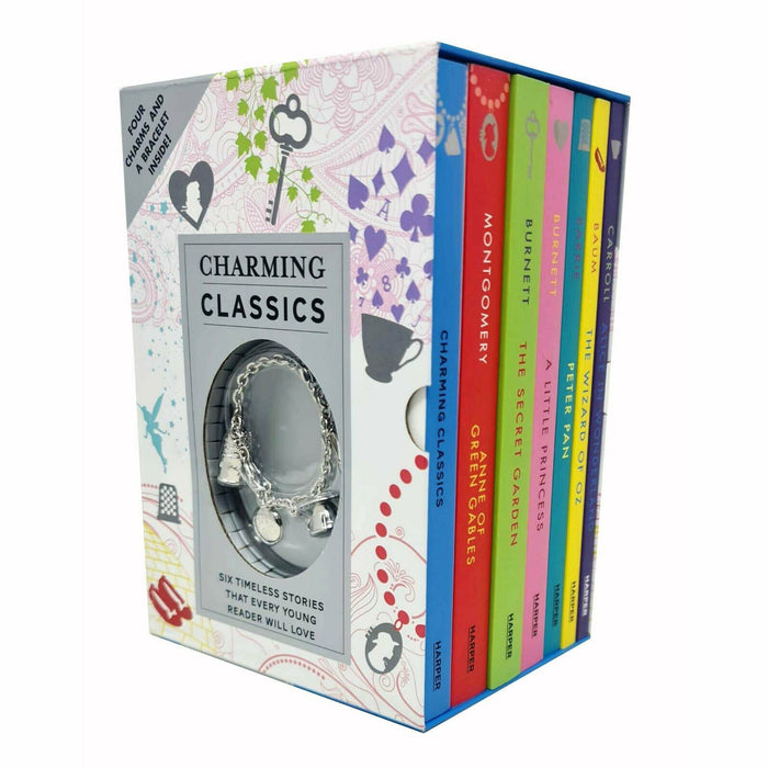 Charming Classics 7 Books Collection Set Alice in wonderland, A Little princess - The Book Bundle