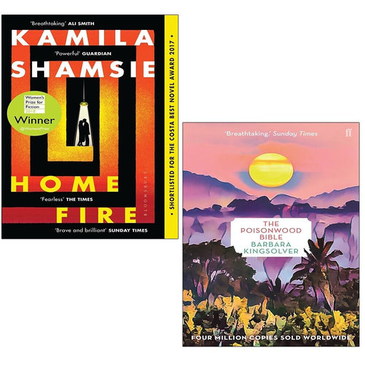 Poisonwood Bible Barbara Kingsolver, Home Fire Kamila Shamsie 2 Books Set - The Book Bundle