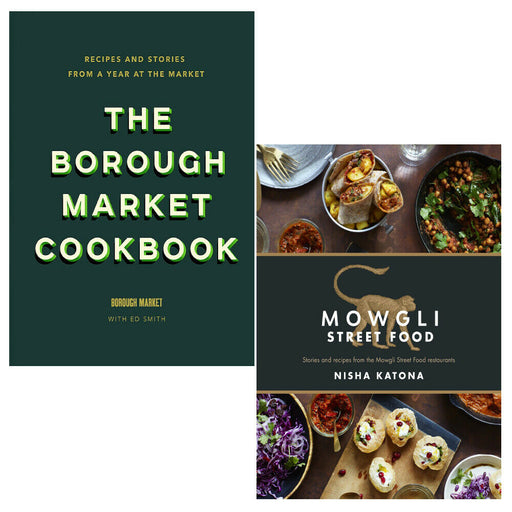 The Borough Market Cookbook, Mowgli Street Food 2 Books Collection Set - The Book Bundle