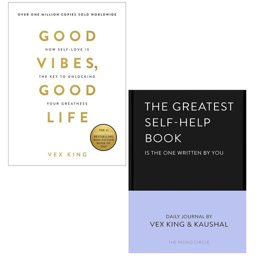 Vex King Collection Books Set Good Vibes, Good Life,Greatest Self-Help - The Book Bundle
