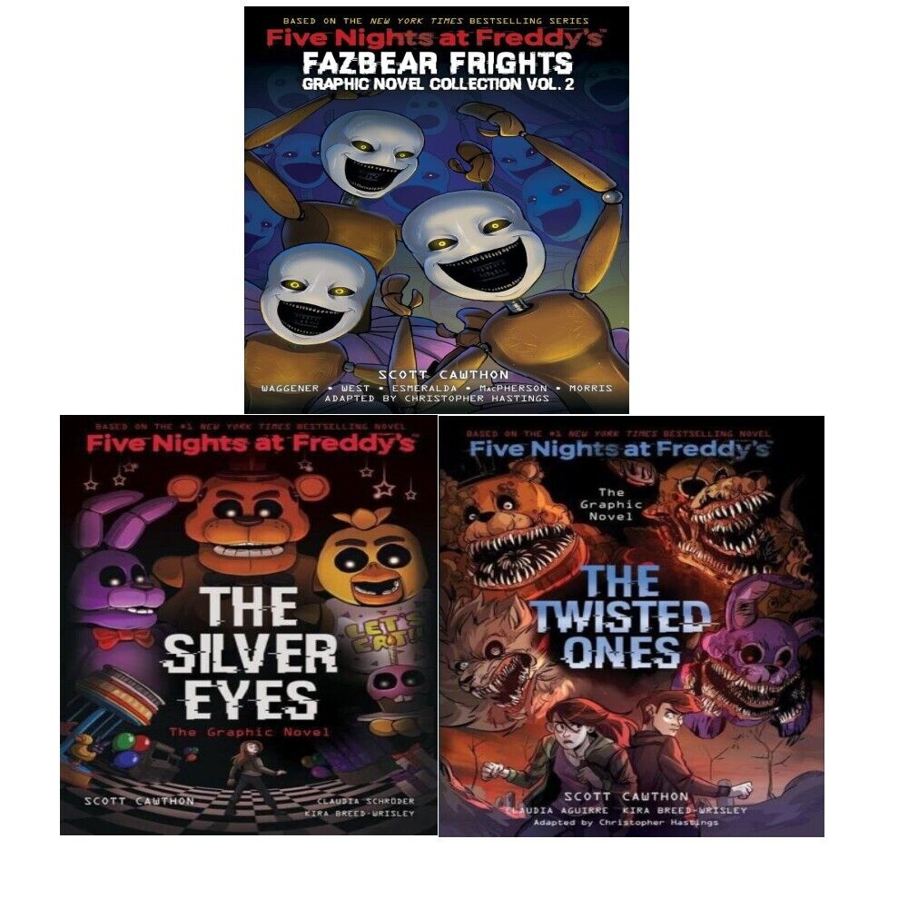  Five Nights at Freddy's Collection: An AFK Series:  9781338323023: Cawthon, Scott, Breed-Wrisley, Kira: Books
