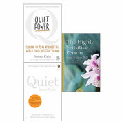 Quiet Power, Quiet, Highly Sensitive Person 3 Books Collection Set - The Book Bundle