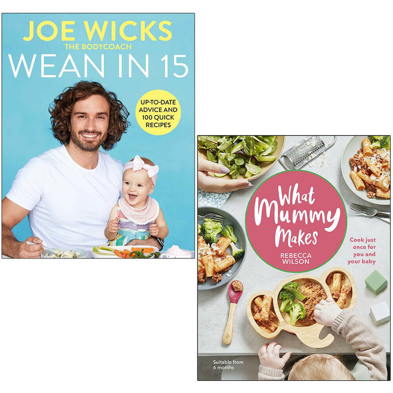 Wean in 15, What Mummy Makes 2 Books Collection Set - The Book Bundle
