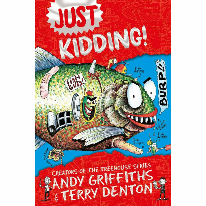 Just Series Books 1 - 3 Collection Set by Andy Griffiths (Just Kidding, Just Stupid & Just Annoying) - The Book Bundle
