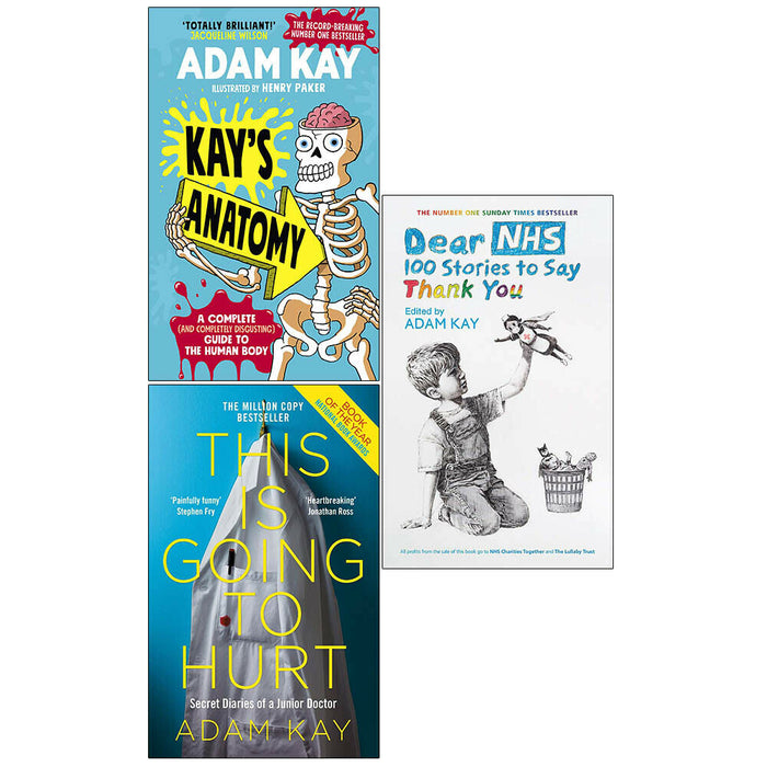 Kay’s Anatomy, This is Going to Hurt, Dear NHS 3 Books Collection Set NEW - The Book Bundle