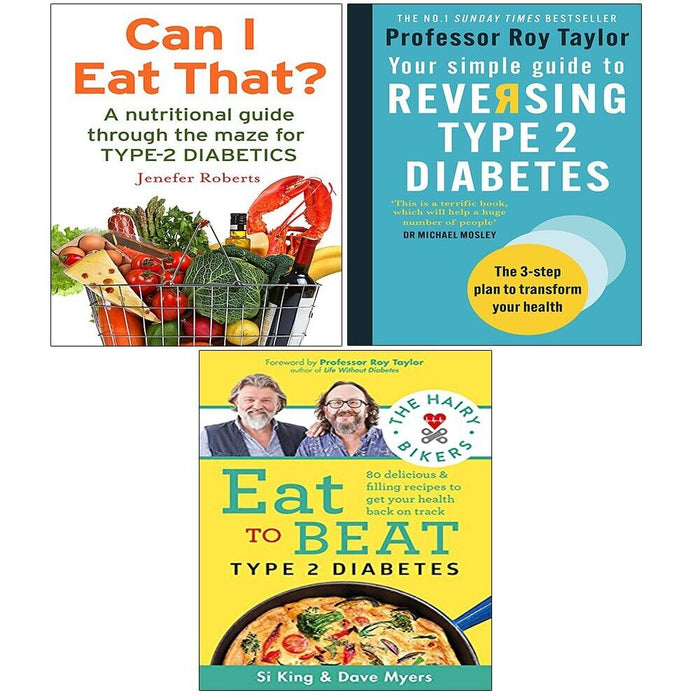 Can I Eat That, Hairy Bikers Eat to Beat, Your Simple Guide to Reversing 3 Books Collection Set - The Book Bundle