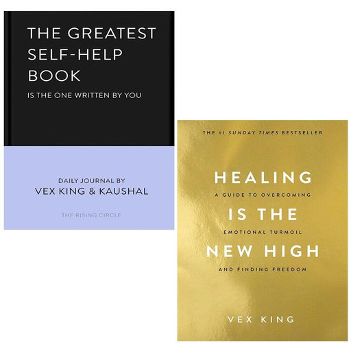 Vex King Collection 2 Books Set Healing Is the New High,Greatest Self-Help - The Book Bundle