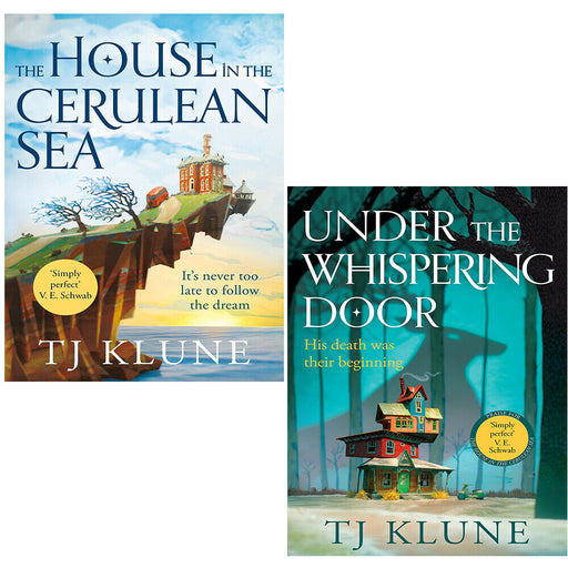Travis Klune Collection 2 Books Set House in Cerulean Sea, Under Whispering - The Book Bundle
