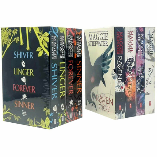 Maggie Stiefvater Collection Wolves of Mercy Falls And Raven Cycle Series 8 Books Set - The Book Bundle
