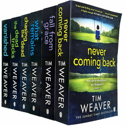 Tim Weaver 6 Books Collection Set David Raker Missing Persons Series PB NEW - The Book Bundle