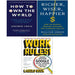 Richer,Wiser,Happier William Green, Work Rules, How to Own the World 3 Books Set - The Book Bundle