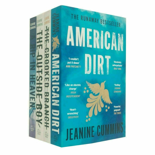 Jeanine Cummins 4 Books Collection Set(American Dirt, The Outside Boy, The Crooked Branch & A Rip in Heaven) - The Book Bundle
