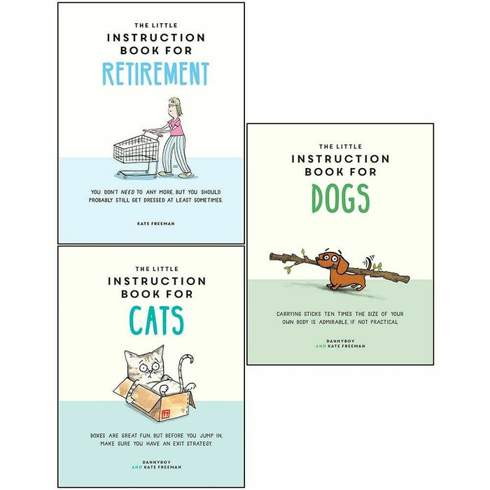 Kate Freeman 3 Books Collection Set The Little Instruction Book - The Book Bundle