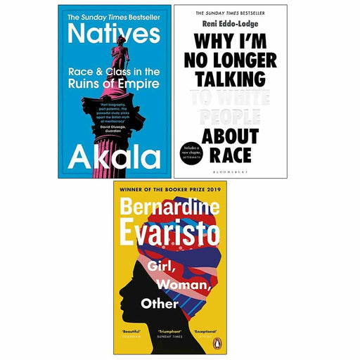 Natives, Why I’m No Longer Talking, Girl,Woman, Other 3 Books Collection Set - The Book Bundle