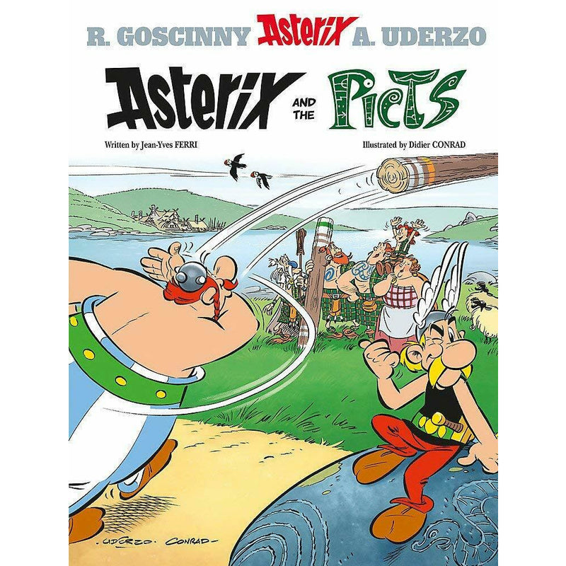 Asterix the Gaul Series 7 Collection 8 Books Set (31-38) (Asterix and the Actress, Class Act, The Falling Sky) - The Book Bundle