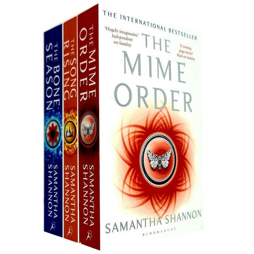 Samantha Shannon Bone Season Series Collection 3 Books Set Song, Mime, - The Book Bundle