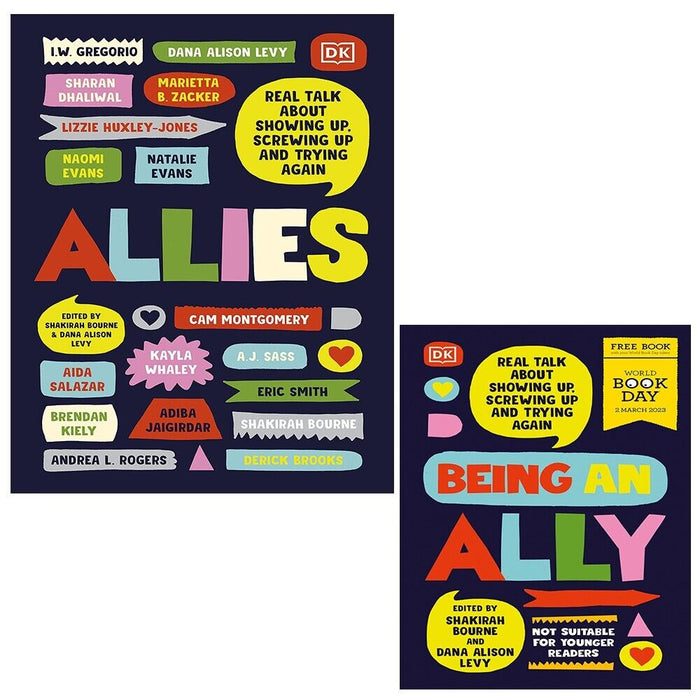 Shakirah Bourne Collection 2 Books Set Being an Ally World Book Day 2023,Allies - The Book Bundle